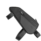 Bicycle bag, top tube bicycle bag, two zippered compartments, bicycle tool storage bag, bicycle storage accessories