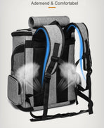 Luxury Dog & Cat Trolley | For Small Dog or Cat | Dog Backpack | Dog Buggy | Cat Travel Carrier