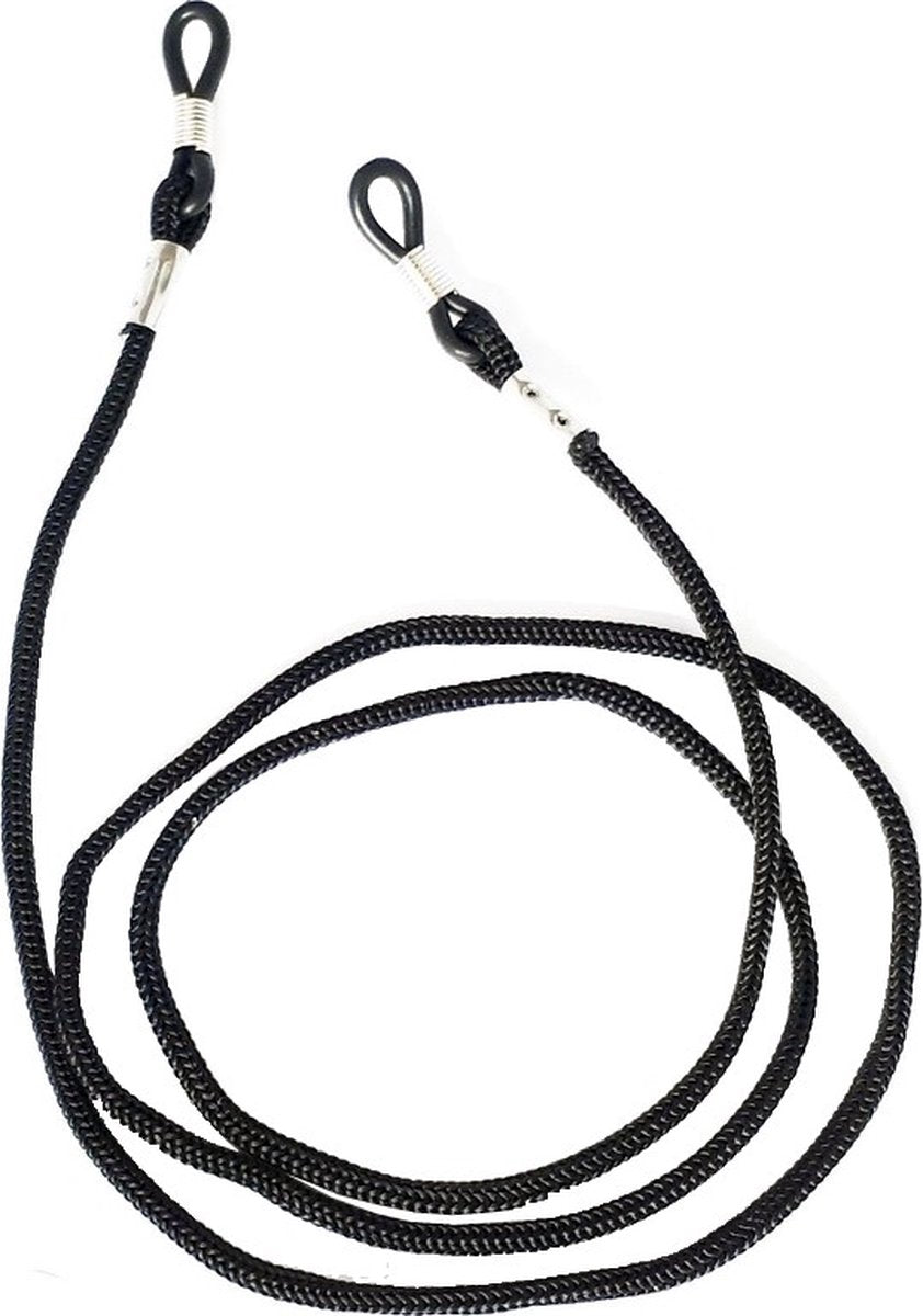 Pieces - Glasses Cord - Sunglasses String - Small Glasses Cord - Glasses Cord - Rubber Loop - Black