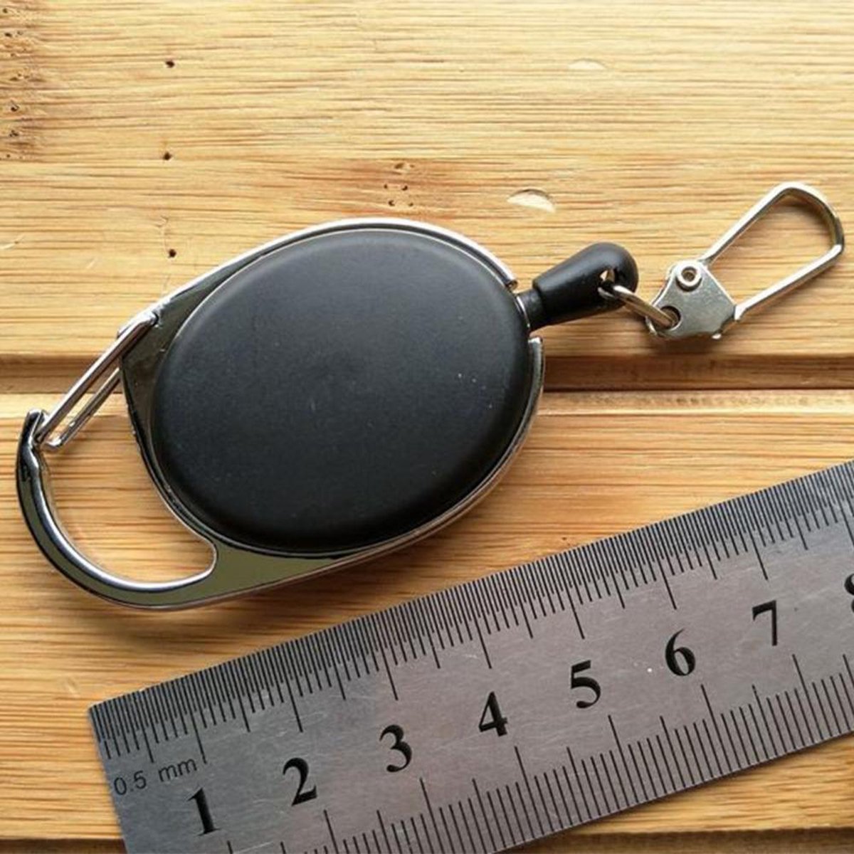 Retractable keychain with clip - Keys and cards - Recoil