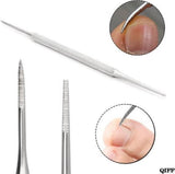 Toenail File - Nail Lifter - Ingrown - Dirt - Fungal Nail - Care - Stainless Steel - 1 piece