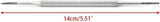 Toenail File - Nail Lifter - Ingrown - Dirt - Fungal Nail - Care - Stainless Steel - 1 piece - Side View