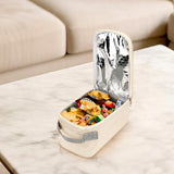 Thermally insulated container for fruit - Lightweight and leak-proof - Portable outdoor cooler bag - Storage accessories - Suitable for picnics (beige) Travel snack bags.
