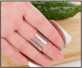 Finger Protector | Dishwasher Safe | Stainless Steel | Extra Stable - Front View