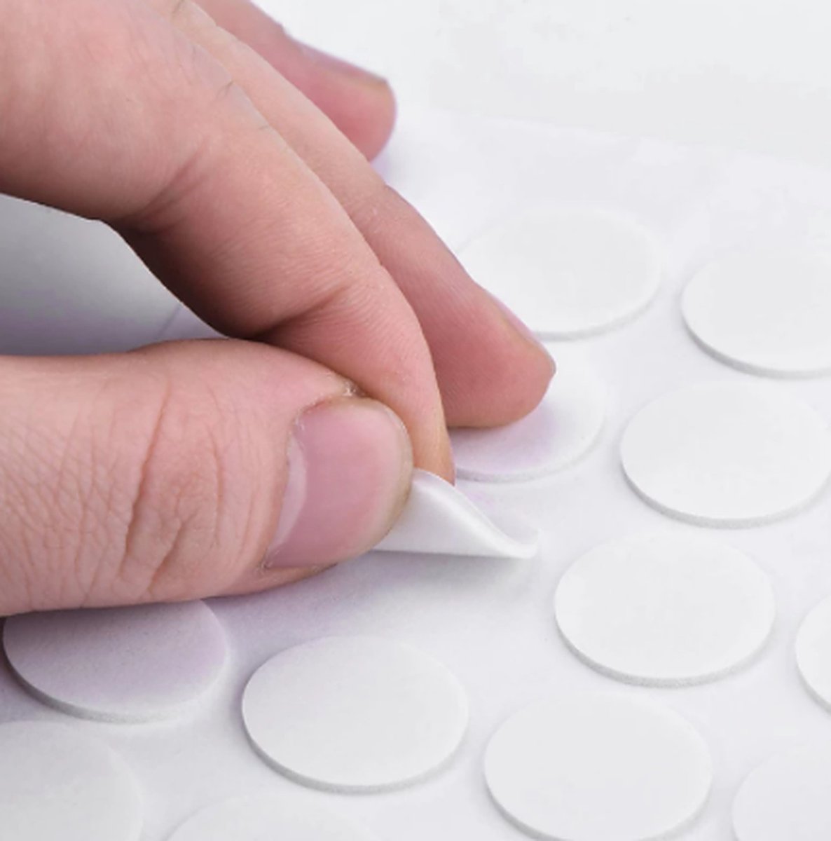 Double-Sided Glue Dots Candle Wick Stickers - 18 mm - 100 Stickers