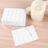 Double-Sided Glue Dots Candle Wick Stickers - 18 mm - 100 Stickers