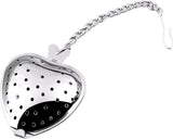 Stainless Steel Heart-shaped Tea Infuser | Male Tea Filter | Separate Tea Strainer | Herb Heart | Sieve | Tongs | Infuser | Tea Egg | Mr Tea | Little Tea Man | Stainless Steel