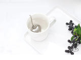 Stainless Steel Heart-shaped Tea Infuser | Male Tea Filter | Separate Tea Strainer | Herb Heart | Sieve | Tongs | Infuser | Tea Egg | Mr Tea | Little Tea Man | Stainless Steel - Top-Down View