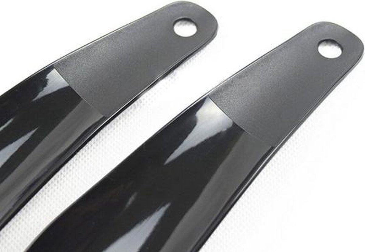 Plastic Shoehorn 16 CM | Shoe Entry Aid | Shoe Accessories | BLACK