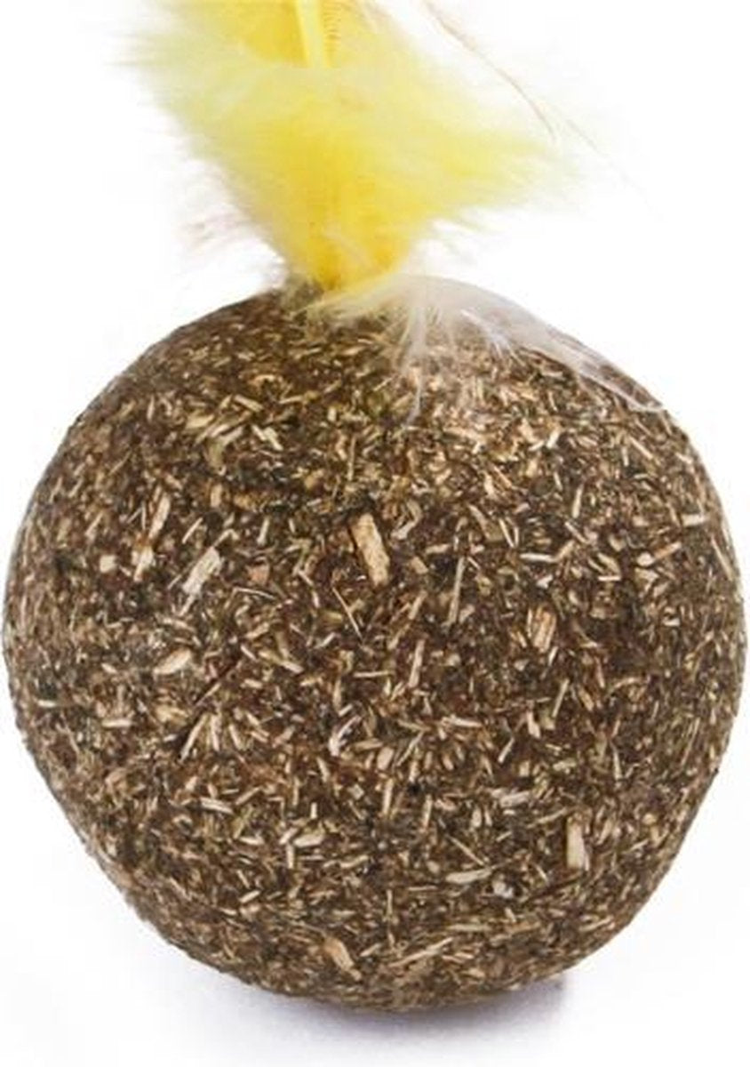 Catnip Ball with Feather | Fun & Tasty Cat Toy | Toys for Cats