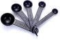 Measuring Spoon Set 5 Pieces | Kitchen Utensils | Measuring Spoon | black