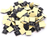 Self-Adhesive Saddles | Cable Base for Cable Ties | Cable Ties | Base | 50 Pieces | 20x20mm