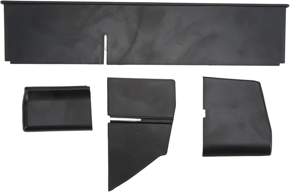 Glove Compartment Divider Organizer for Car Interior - 4-Piece Storage Accessories