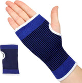 Wrist Brace | Wrist Support | Bandage | Injury | Wrist Support | Left & Right ( 1 Pair ) | Hand Protection | Wrist Support | Blue - Low Angle