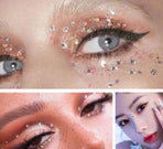 Diamond Face - Glitter makeup stickers in 4 sizes - 100 pieces
