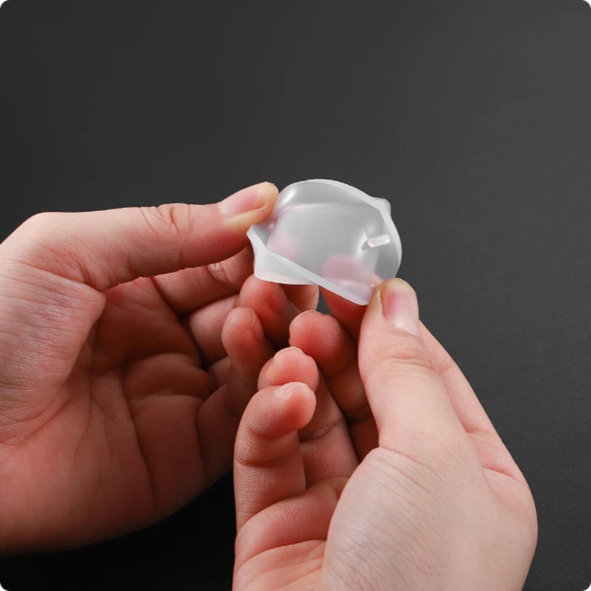 Epoxy molds for pendants - Silicone jewelry mold - Set of 5