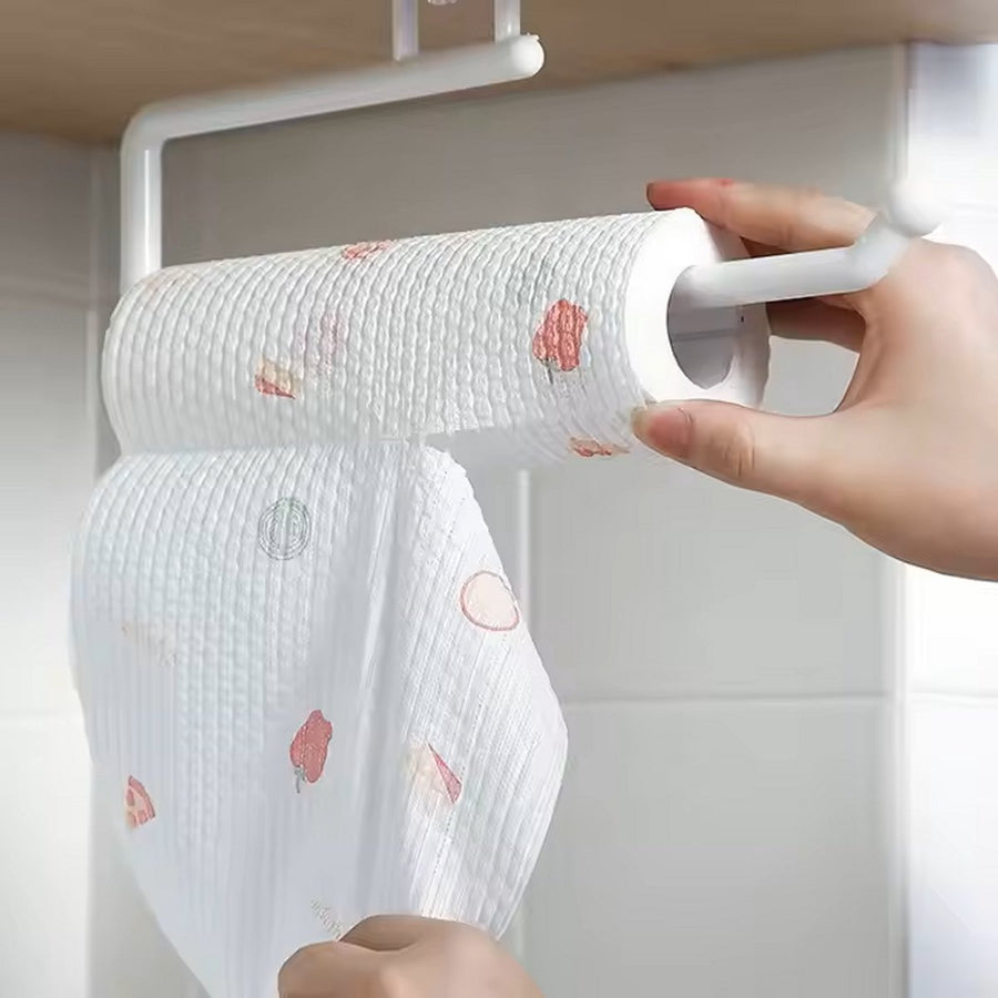 Kitchen Roll Hanger | Kitchen Roll Holder | Kitchen Roll Holder | Foil Holder | Self-Adhesive | White