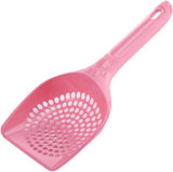 Cat Litter Scoop | Poop Scoop | 25 CM | Small Holes | BLUE - Front View