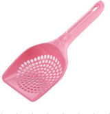 Cat Litter Scoop | Poop Scoop | 25 CM | Small Holes | BLUE - Side View