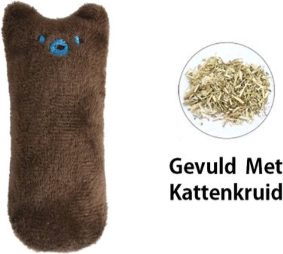 Catnip Plush Toy | Cat Toys | Catnip | Cat Toys | BROWN