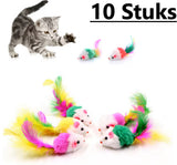 10x Plush Toy Mouse | Cat Toys | Toy Mice | Play Mouse
