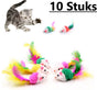 10x Plush Toy Mouse | Cat Toys | Toy Mice | Play Mouse