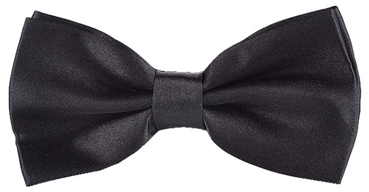 Bow tie – anthracite – bow – bow tie - pre-tied