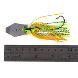 2 of 6 Pcs/lot Artificial Fishing Lures s 10cm11g Chatterbait Spinner Bait Blade Jig Dancer Buzzbait Wobbler Fishing Accessorie 6 Pcs mix - Side View