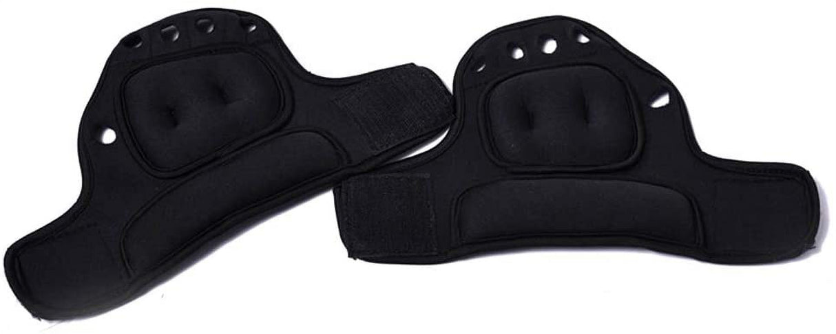 Weighted Exercise Gloves, Pair of 2 lb,Sandbag Weight Bearing Training Gloves Fitness Gloves with Wrist Suort for Gym Boxing, Cross Training, Cardio Workouts Black free size