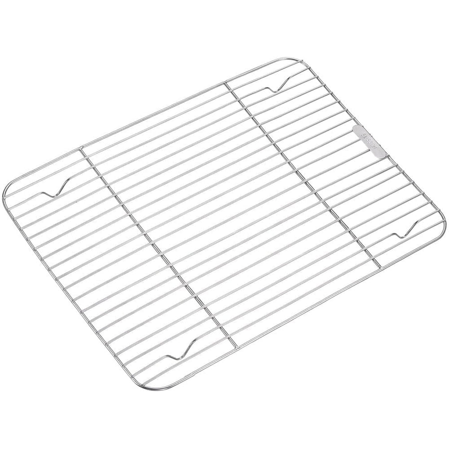 1Pack Kitchen Baking Rack,Small Cooking Rack,Nonstick Wire Grill Net,Stainless Steel Roasting Grid Frame,Oven & Dishwasher Safe,for Picnic Camping Dinning and Outdoors 8"x 6 11"×9"×0.6"