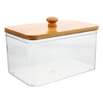 QIDITONG Laundry Sheet Holder With Lid Laundry Room Storage Containers Laundry Pod Container Jars Dryer Sheet Organizer Laundry Room Accessories 18.30X12.40X12.00CM Transparent