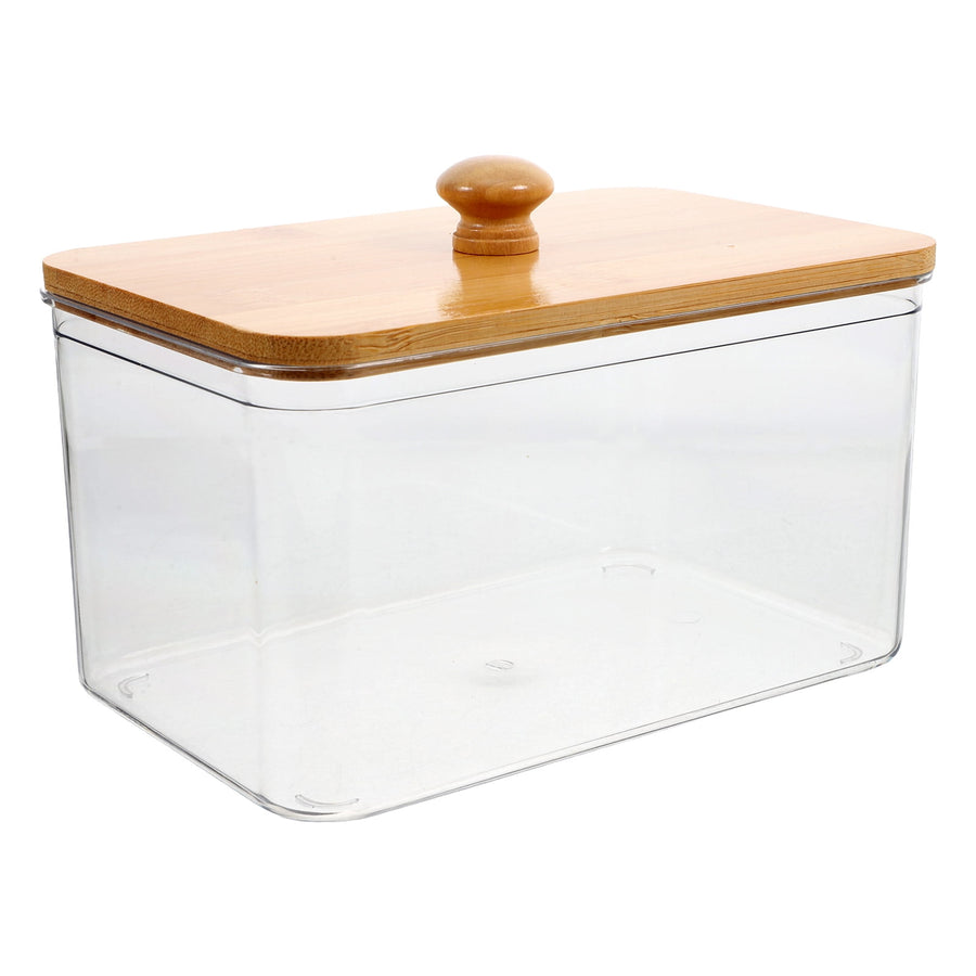 QIDITONG Laundry Sheet Holder With Lid Laundry Room Storage Containers Laundry Pod Container Jars Dryer Sheet Organizer Laundry Room Accessories 18.30X12.40X12.00CM Transparent