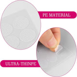 Earring Stickers for Split Earlobes,50Pcs Earring Support Patches,Reinforcement Ear Stickers Earring Backs for Droopy Ears Heavy Earrings,Large Earring Stabilizers Stickers White