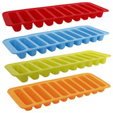 Chocolate Bar Molds Silicone Rectangle for Deep Bars,10 Cavities Thick Flexible Molds for Homemade Snacks Sugar Free Energy Soft Baked Oat Protein Energy Bars, Easy Release Moulds Tray Radon Color 1pc