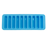 Chocolate Bar Molds Silicone Rectangle for Deep Bars,10 Cavities Thick Flexible Molds for Homemade Snacks Sugar Free Energy Soft Baked Oat Protein Energy Bars, Easy Release Moulds Tray Radon Color 1pc - Rear View