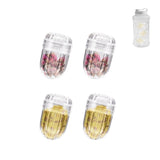 2.5x1.7In Fruit Infuser Insert,Set of 2 Reusable Fruit Infuser Water Pitcher for Iced Tea,Juice,Beverages,Water