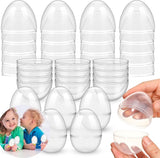 20Pcs Small Translucent Fillable Easter Egg,Plastic Clear Easter Eggs, 3.5 Inch Empty Eggs Bulk for Easter Theme Party Favor Basket Stuffers,Bulk Easter Toy for Filling Candy,Party Favor