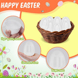 20Pcs Small Translucent Fillable Easter Egg,Plastic Clear Easter Eggs, 3.5 Inch Empty Eggs Bulk for Easter Theme Party Favor Basket Stuffers,Bulk Easter Toy for Filling Candy,Party Favor