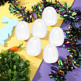 20Pcs Small Translucent Fillable Easter Egg,Plastic Clear Easter Eggs, 3.5 Inch Empty Eggs Bulk for Easter Theme Party Favor Basket Stuffers,Bulk Easter Toy for Filling Candy,Party Favor