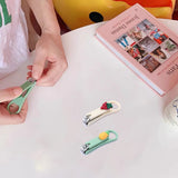 2Pcs Fingernail Clipper,Very Sharp and Cute Nail Clippers,Suitable for Adults and Children Style 6 - 45-Degree Angle