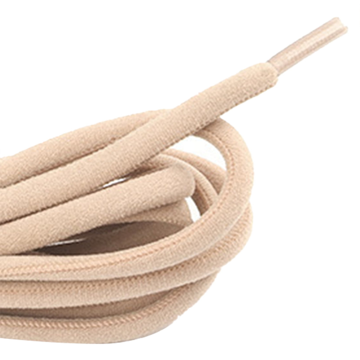 1 Pair Sneaker Shoelaces Wear-resistant Elastic with Metal Buckles Lock Shoe Laces for Slip On Shoes,Black Khaki