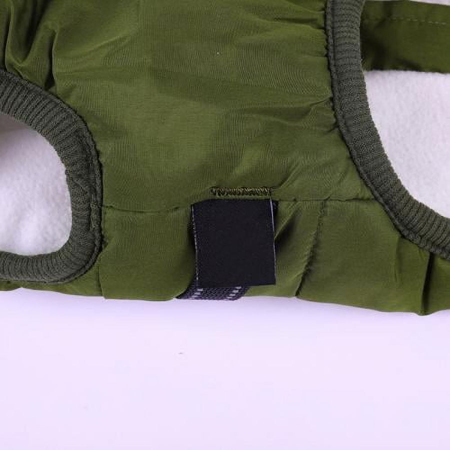 Warm Dog Winter Jacket, Snowproof Windproof Waterproof Dog Coat, Soft Fleece Lining for Cold Weather, Purple, Size 3XL