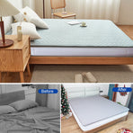 Bed Sheet Holder Elastic Non-slip Time Saving Fully-encased Design Sheet Fixing 360 Degree Surround Sheet Fastening Cover for Bedroom White