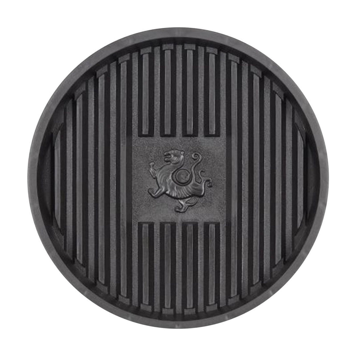 10 Inch Plant Saucer Tray,Decorative Flower Pot Drip Tray, Non-Slip Water Catch Basin for Indoor/Outdoor Potted Plants - Leak Proof Plant Mat for Furniture Protection Black