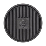 10 Inch Plant Saucer Tray,Decorative Flower Pot Drip Tray, Non-Slip Water Catch Basin for Indoor/Outdoor Potted Plants - Leak Proof Plant Mat for Furniture Protection Black