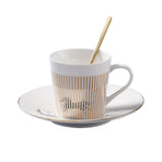 Optical Illusion Ceramic Coffee Mug,Rotating Cup Creates Moving Reflection Design, Unique Novelty Tea & Espresso Cup with Anti-Slip Base, Smooth Handle,Fun Gift for Coffee Lovers