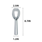 Kitchen Anti-Freeze Ice Cream Spade,Aluminum Alloy Ice Cream Paddle with Comfortable Handle,Dessert Spade for Indoor and Outdoor Use,1Pack
