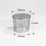 PVC Termination Cap, Mesh Screen Vent Cover, Stainless Steel Mesh Vent Cap, Birds & Rodents Proof Cones Cover, Stainless Steel Conical Exhaust Pipe Cover, Downspout Guard Filter Strainer C