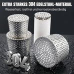 PVC Termination Cap, Mesh Screen Vent Cover, Stainless Steel Mesh Vent Cap, Birds & Rodents Proof Cones Cover, Stainless Steel Conical Exhaust Pipe Cover, Downspout Guard Filter Strainer C