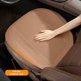Front Car Seat Covers Water Proof Seat Protector Universal Fit, Ventilation Car Seat Cushion, Universal Anti-Slip Driver Seat Cover, for Most Cars SUVs and Trucks Beige